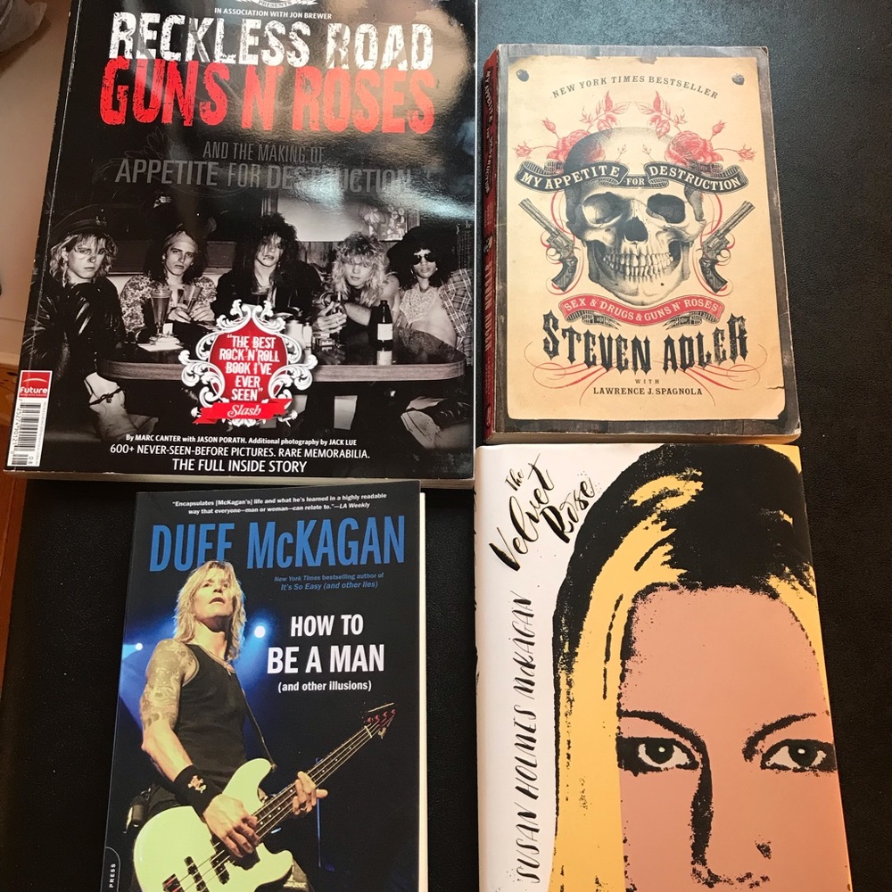 Guns & Roses related books! Bundle!